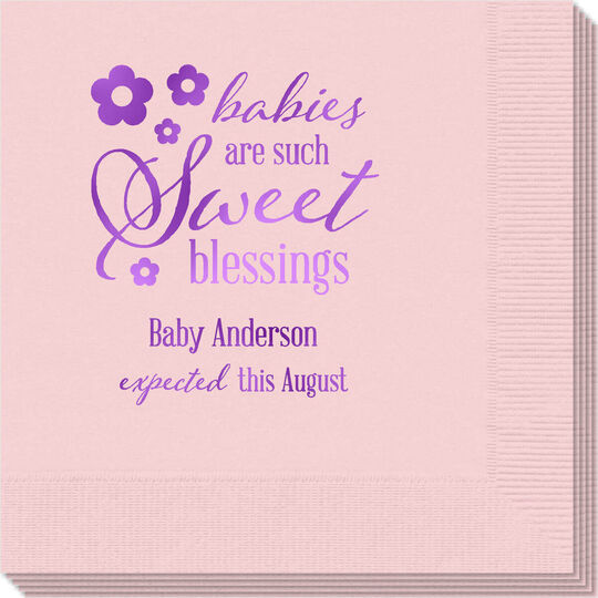 Sweet Blessings Napkins